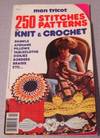 Mon Tricot 250 Stitches/Patterns to Knit &amp; Crochet (#0D19)