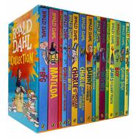 Roald Dahl Collection 16 Books Set Classic Kids | Classic Children’s Stories Box Set for Kids