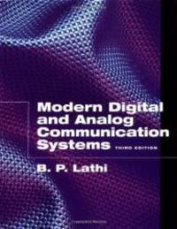 Modern Digital and Analog Communication Systems (The Oxford Series in Electrical and Computer Engineering) by B. P. Lathi - 1998-09-03