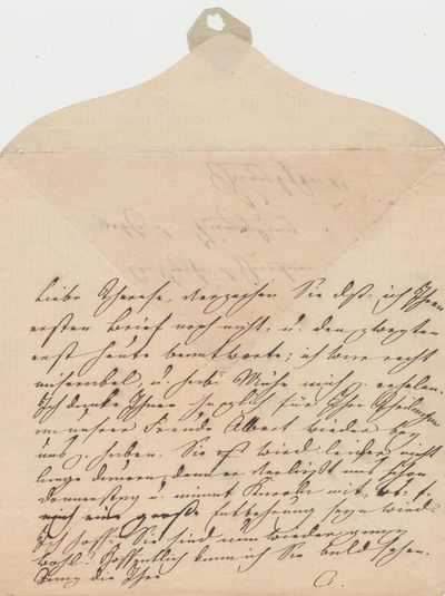 Queen Amalie Of Saxony Writes To Her Sister-In-Law About Poor Health And A Visit From Her Son