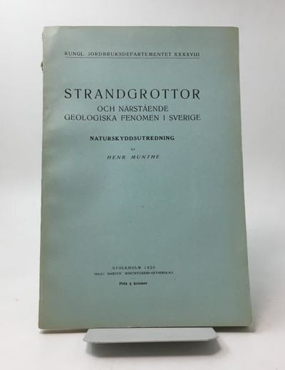 Strandgrottor och närstående geologiska fenomen i…