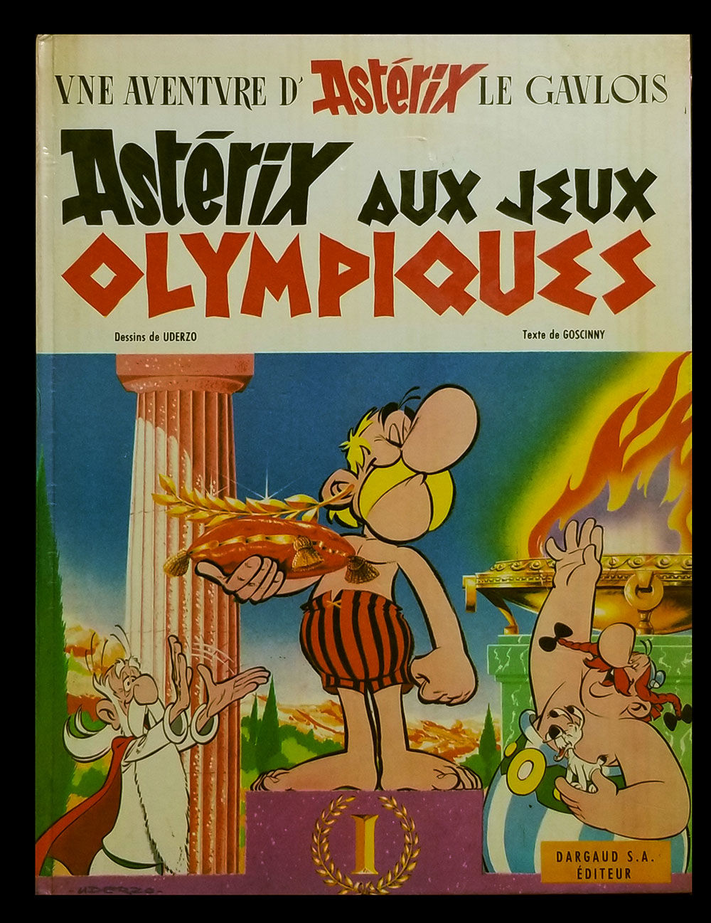 Asterix Aux Jeux Olympiques Dessin Anime Asterix aux jeux olympiques by Albert RenÃ©; Uderzo - First Edition - 1968  - from Parigi Books, Vintage and Rare (SKU: 31108)