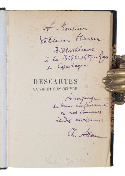 Descartes. Sa vie et son oeuvre. (photo 3)