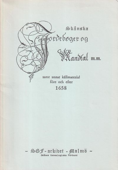 Skånska jordebøger og mandtal m.m. samt annat…