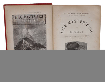 L'ILe Mystérieuse. Illustrée de 154 Dessins par Férat gravés par Barbant. (photo 3)