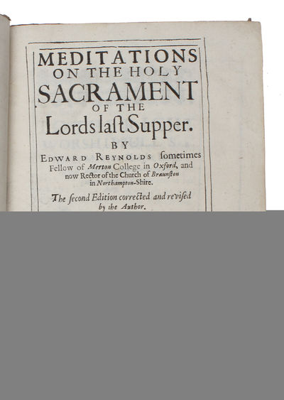 Meditations on the holy sacrament of the Lords…