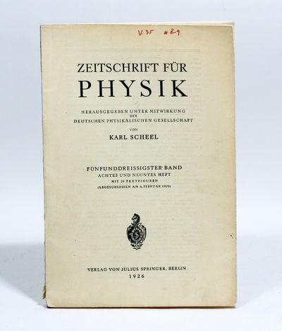 Zur Quantenmechanik II [On Quantum Mechanics II]