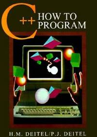 C++: How to Program (2nd Edition)