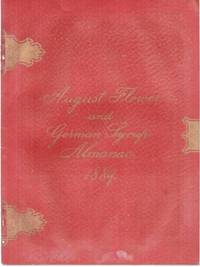 cover of AUGUST FLOWER AND GERMAN SYRUP ALMANAC, 1889