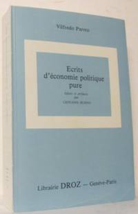 Ecrits d´économie politique pure. Edités et…