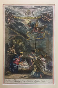 THE NATIVITY OF OUR SAVIOUR JESUS CHRIST by ORIGINAL ANTIQUE NEW TESTAMENT ETCHING - THE NATIVITY - First Edition - 1688 - from M.Pollak Antiquariat - Est.1899 (SKU: L78)