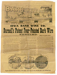 The Barb Wire Herald ... Iowa Barb Wire Co. Sole Manufacturers of Burnell's Patent Four-Pointed Barb Wire Fencing .