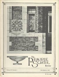 The Prairie School Review (Volume IV, Number 1--First Quarter, 1967)