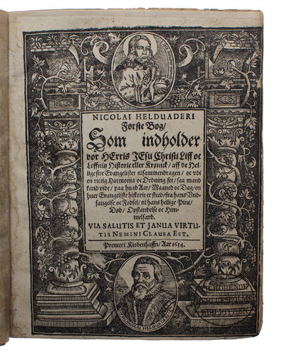 Historiarum Sacrarum Encolpodion det er, En Nye oc Nyttig Bog, om vor Herris Jesu Christi, sampt hans hellige Apostlers, Confessorum oc Martyrers Liff ocg leffnets Historie, udi huilcken findis Aaret, Maaneden oc Dagen, paa huilcke alting er skeed, oc... (photo 3)