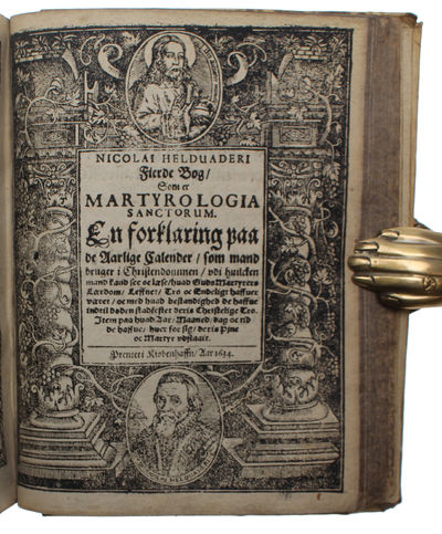 Historiarum Sacrarum Encolpodion det er, En Nye oc Nyttig Bog, om vor Herris Jesu Christi, sampt hans hellige Apostlers, Confessorum oc Martyrers Liff ocg leffnets Historie, udi huilcken findis Aaret, Maaneden oc Dagen, paa huilcke alting er skeed, oc... (photo 4)