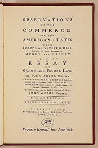 Observations on the Commerce of the American States with Europe and..