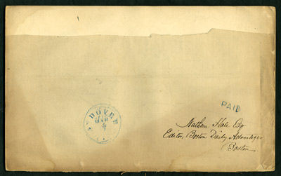 A Eulogy on Daniel Webster, Delivered Before the Students of Phillips Academy, Andover, Massachusetts, December 29, 1852, by Edwin D. Sanborn, Professor of Latin & C in Dartmouth College