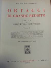 cover of ORTAGGI DI GRANDE REDDITO trattato di orticoltura industriale.