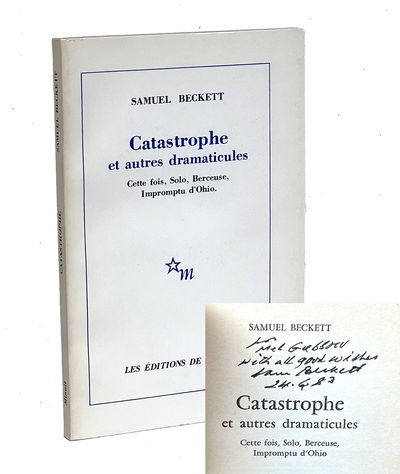 Catastrophe et autres dramaticules (Cette fois, Solo, Berceuse, Impromptu d'Ohio)