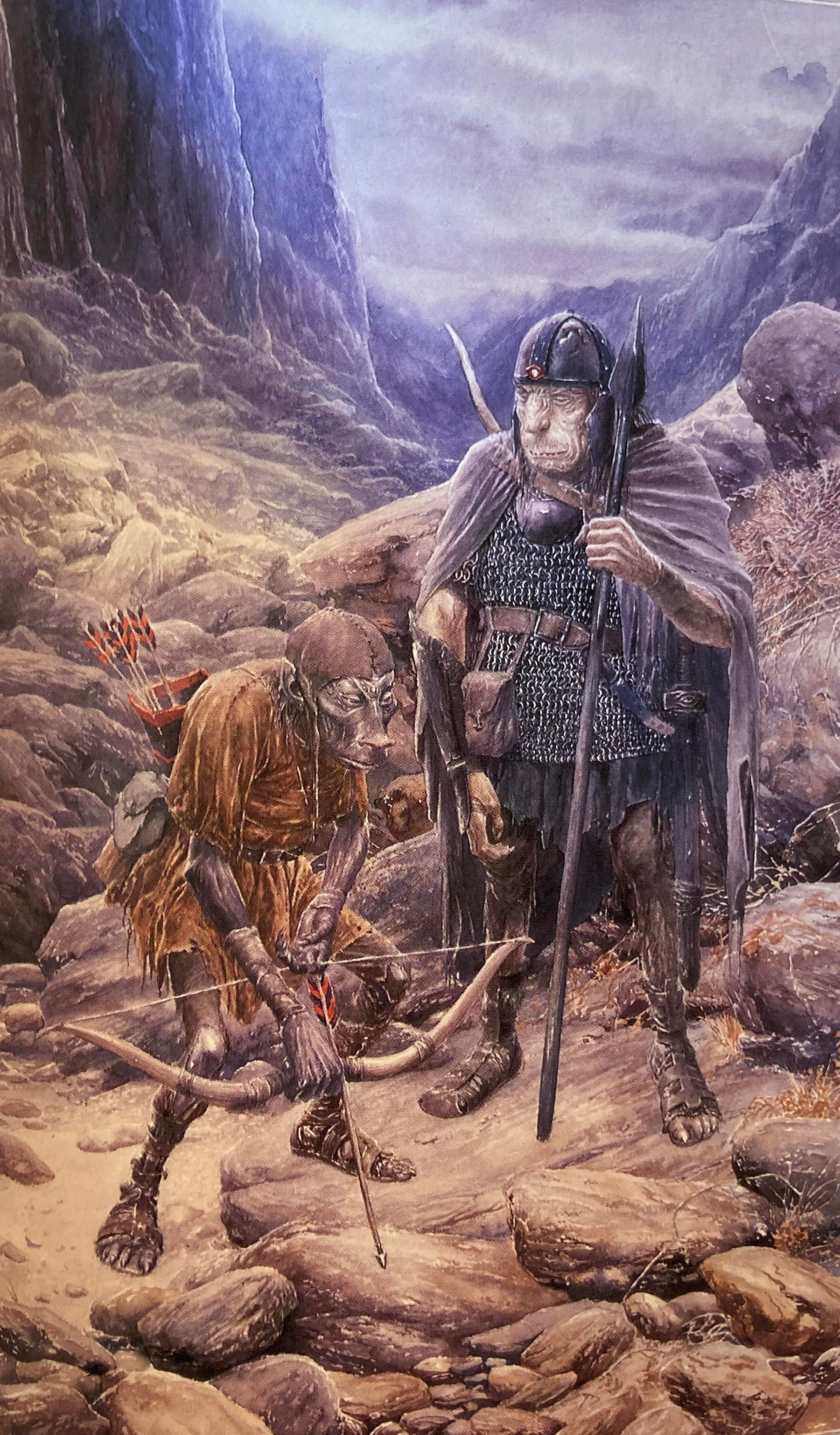 BIBLIO The Lord of the Rings by J.R.R. Tolkien Navy cloth decoratively stamped in silver