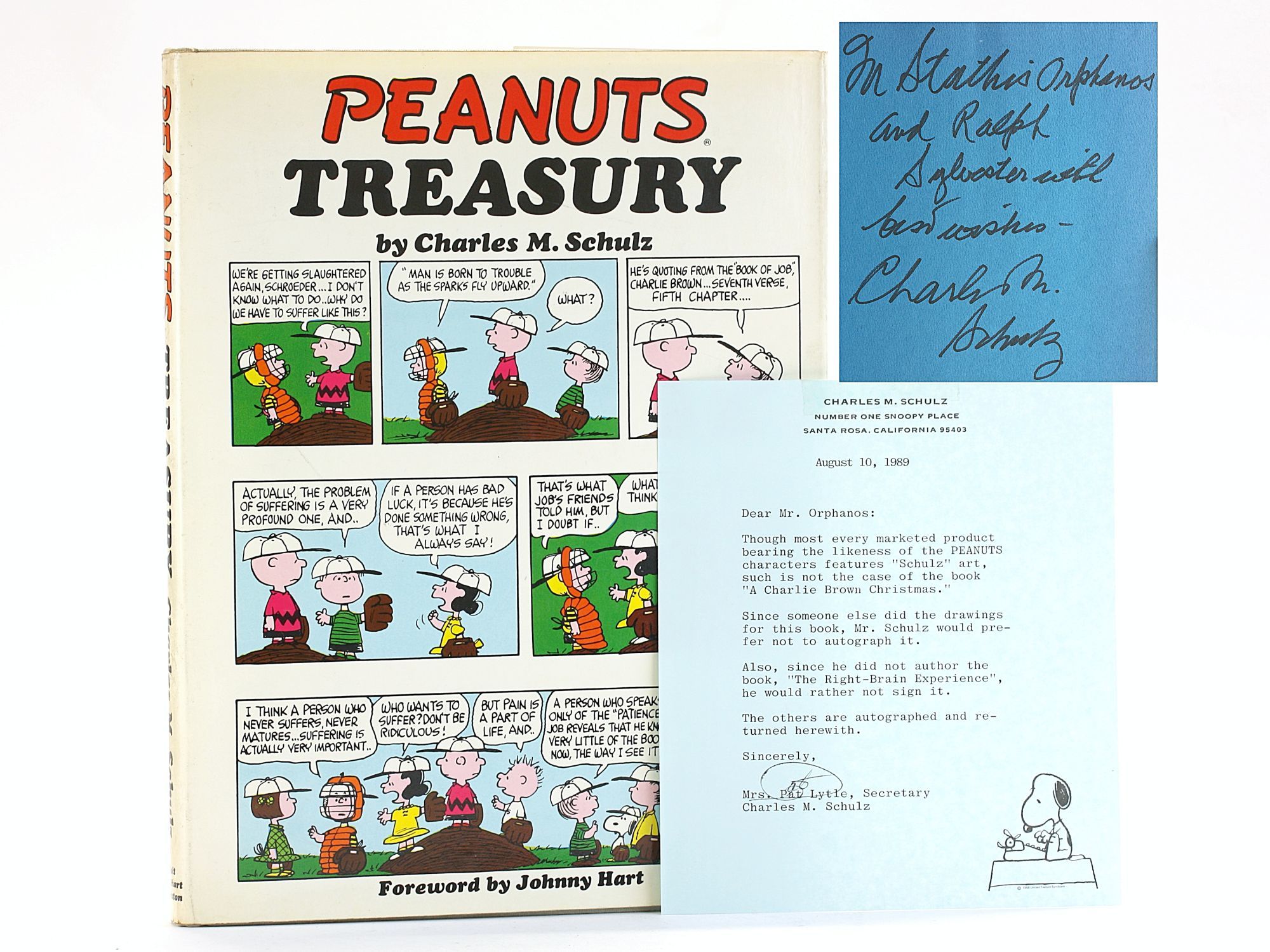 PEANUTS TREASURY by Schulz, Charles | Hardcover with Dust Jacket