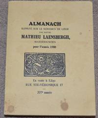 image of Almanach supputé sur le Méridien de Liège par Maître Mathieu Laensbergh, mathématicien, pour l'année 1980