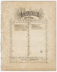 [D-14; Op. 5]. Le Bananier Chanson nègre Illustration pour le piano. Suite de morceaux favoris ... No. ... 13