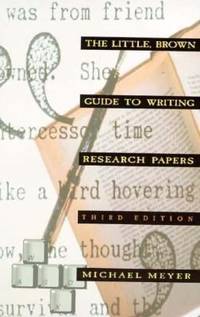 image of The Little Brown Guide to Writing Research Papers