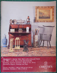 cover of Property from the Private Collection of the Late William Kranzler