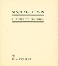 Sinclair Lewis Interprets America