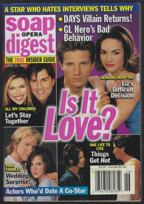 SOAP OPERA DIGEST JUNE 25, 2002