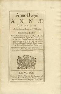 image of Anno Segundo_Tertio Annae Reginae. An Act for the better Securing and Regulating the Duties upon Salt