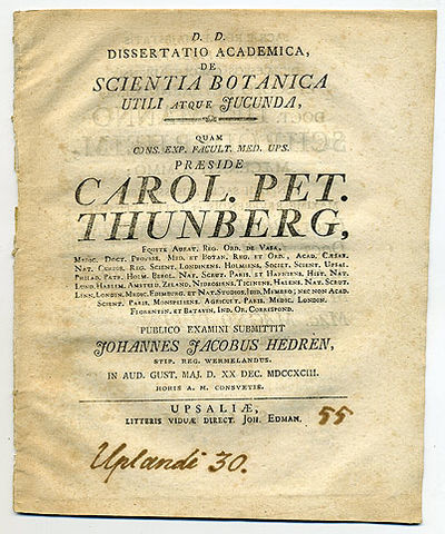 Dissertatio academica, de scientia botanica utili…