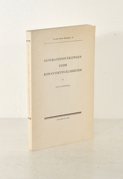 Generationsväxlingen inom romantikens klassicism.…