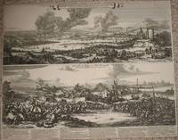 (2 Views; Second Anglo-Dutch War): Afbeeldingh van de stadt en revier van Rochester, Chetham..Aerdigh na 't leven geteeckent door W. Schellinks..zuydt-west syde, waer in klaer Vertoont..victorieuse uytwerckingh van de oorlochs vloot der ... Iunii 1667