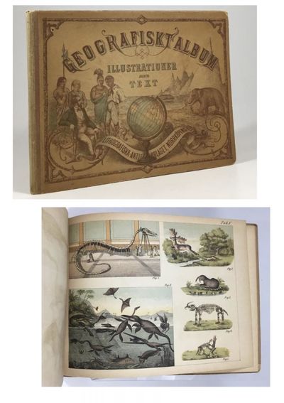 GEOGRAFISKT ALBUM - ILLUSTRATIONER MED TEXT.