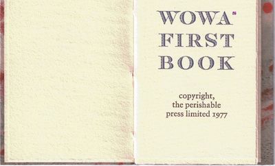 Wowa's First Book