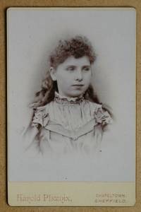 Cabinet Photograph: Portrait of a Young Woman.