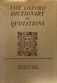 image of The Oxford Dictionary of Quotations