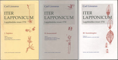 ITER LAPPONICUM I-III. Lappländska resan 1732.…