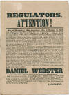 Scathingly Anti-British Broadside Heralds Daniel Webster