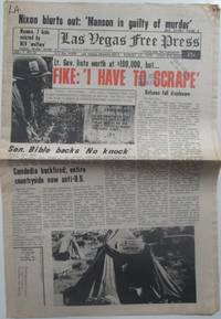 Las Vegas Free Press. August 12, 1970. Vol. 1. No. 32 by Various authors - 1970 - from Mare Booksellers (SKU: 014722)