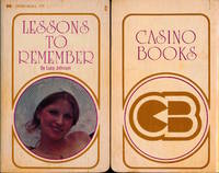 Lessons to Remember (First Edition, Roberta Pedon cover, 1979)