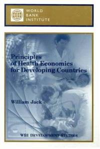 Principles of Health Economics for Developing Countries
