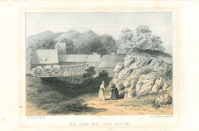 Old corn-mill near Bergen. Sketched by C. W.…