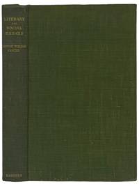 Literary and Social Essays