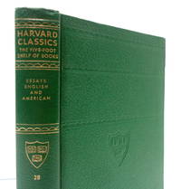 Harvard Classics The Five Foot Shelf of Books, Volume 28: Essays English and American