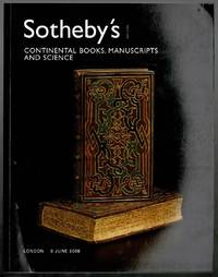 image of Continental Books, Manuscripts and Science 8 June 2006