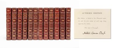 The Works of Arthur Conan Doyle (Signed author's edition in 12 vols.)