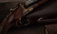 From the Russians to Americans: The Gift of State & Peace from Premier Nikita Khrushchev on the First Visit of any Soviet Leader to the US - A Magnificent and Ornately Engraved Long Gun Meant to Convey to the US the Russian Desire that 
